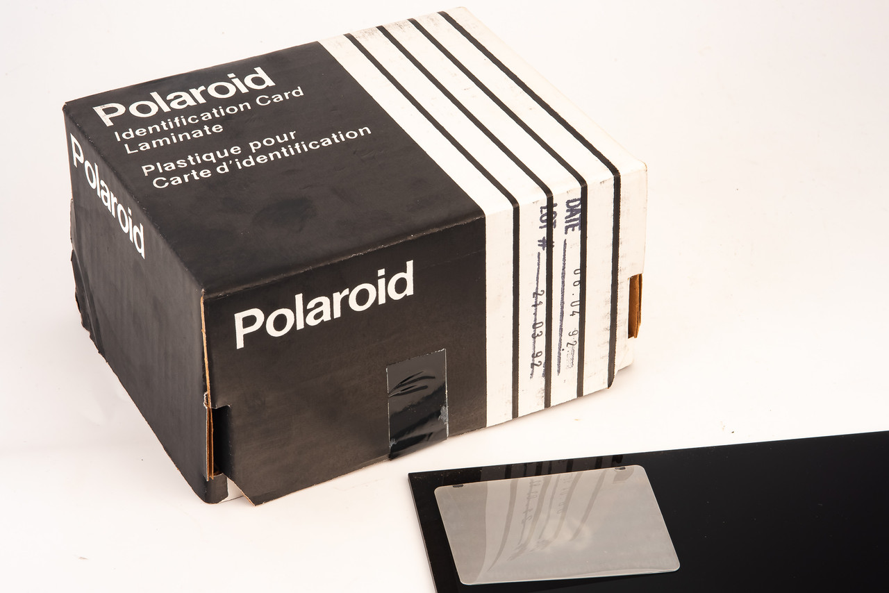 ジェミン　ポラロイド Polaroid Identification Card Laminator Pouches 3 1/4 x 2 3/8'' 500