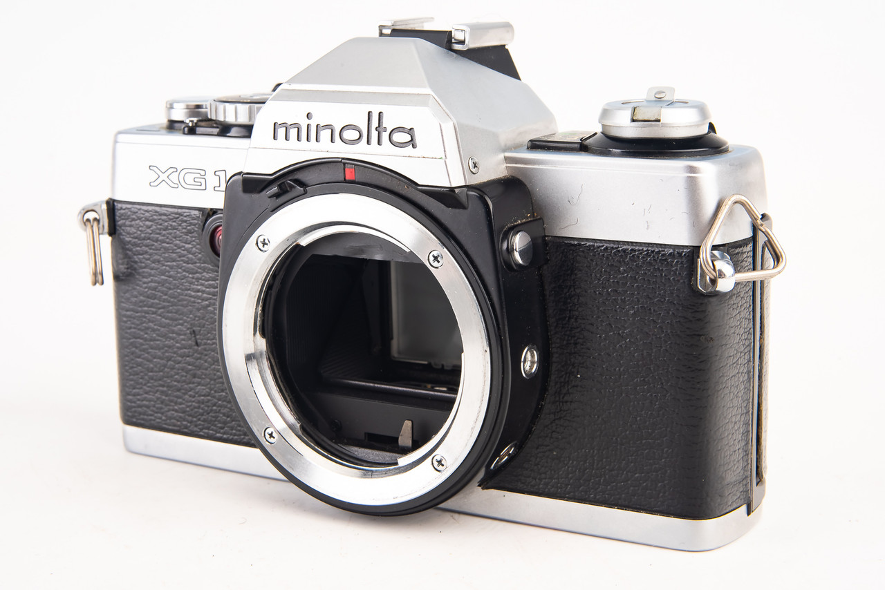 MINOLTA フィルムカメラ Minolta XG 1 35mm SLR Film Camera Body MD Mount Meter WORKS TESTED