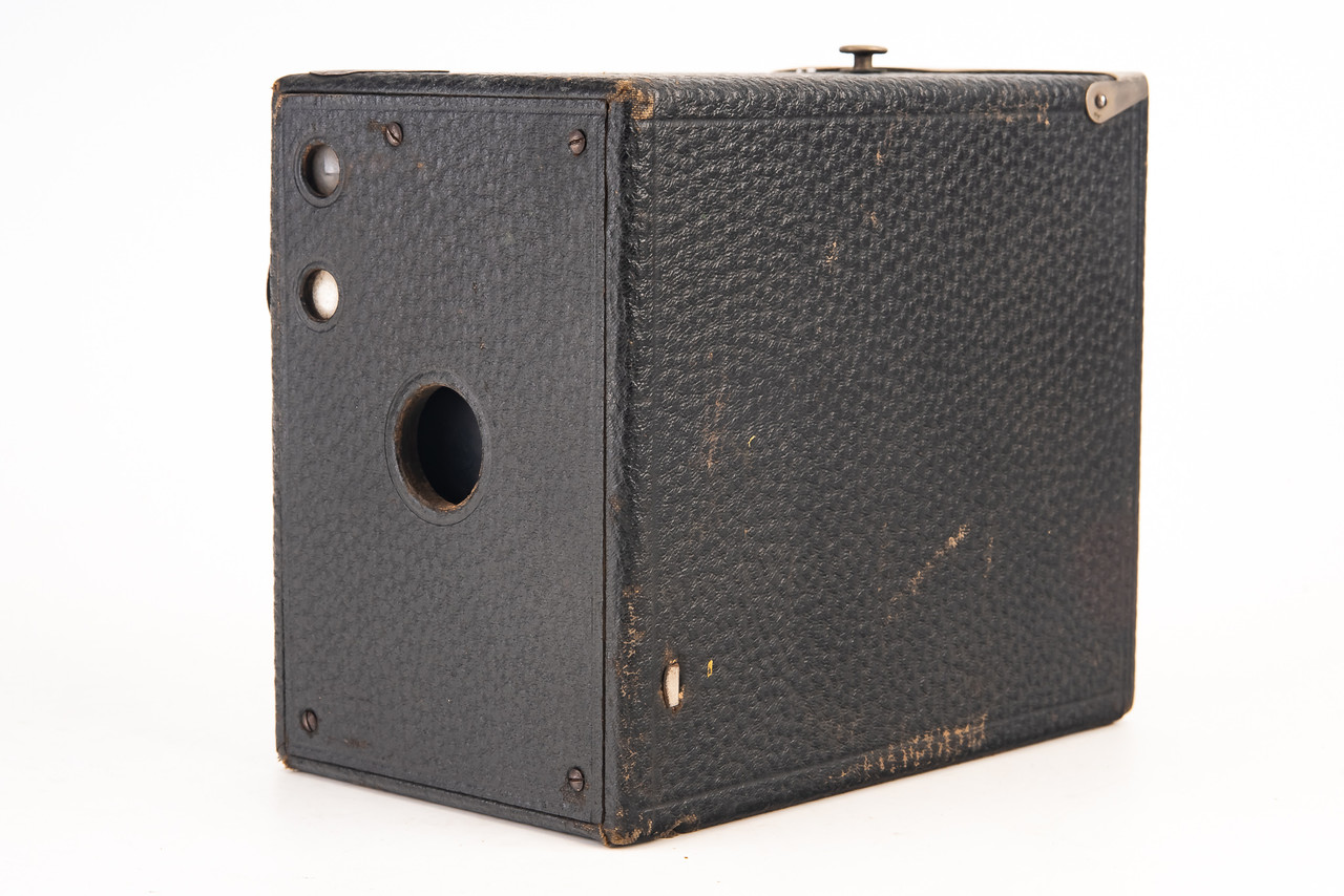 Ansco No 2A Buster Brown Antique 116 Roll Film Box Camera WORKS