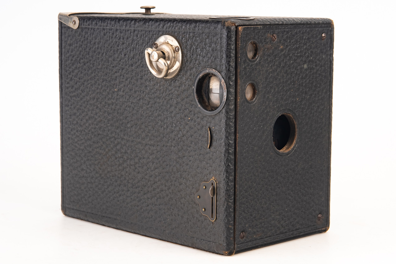 Ansco No 2A Buster Brown Antique 116 Roll Film Box Camera WORKS