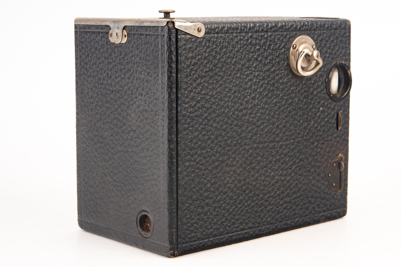 Ansco No 2A Buster Brown Antique 116 Roll Film Box Camera WORKS