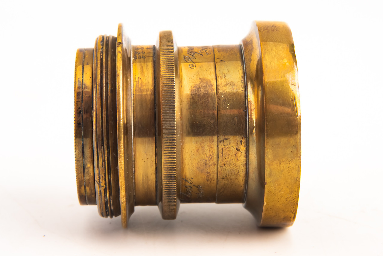 Ancien Objectif De Cinéma En Laiton - 37mm - VINTAGE
