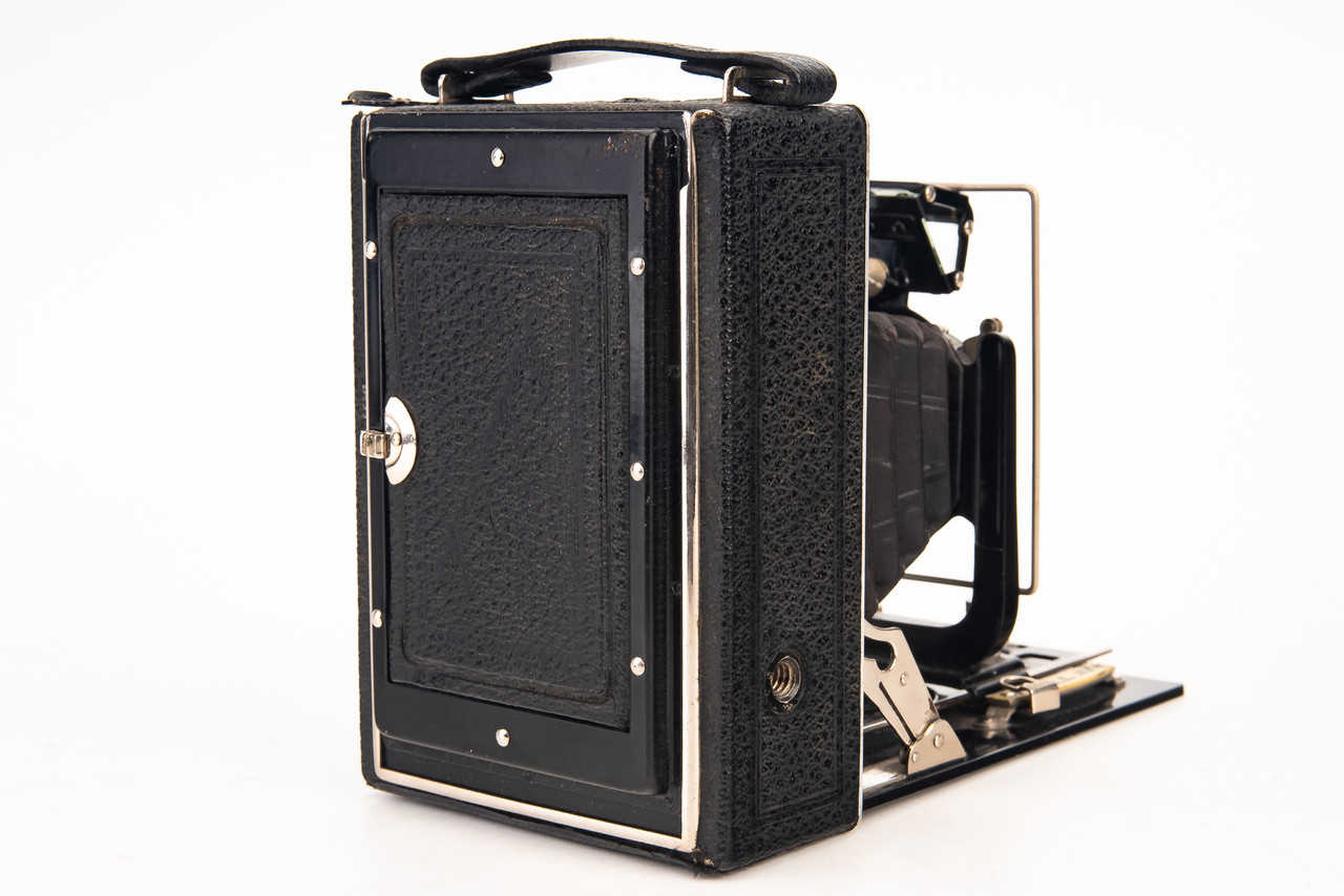 Rokuoh-sha Konica Idea Metal 1930 6.5×9cm Plate Film Camera with 7