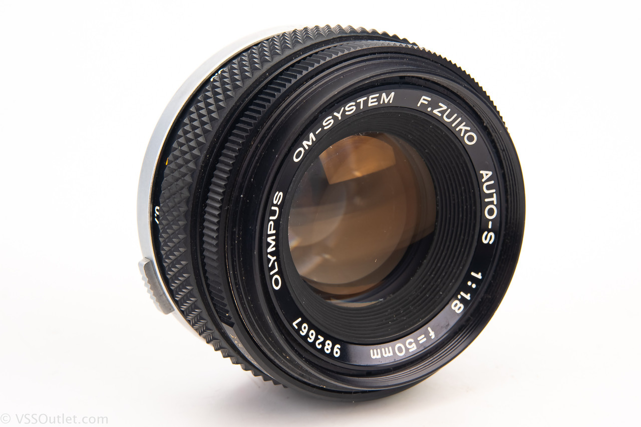 Olympus OM-System F.Zuiko Auto-S 50mm f/1.8 Prime Lens for OM