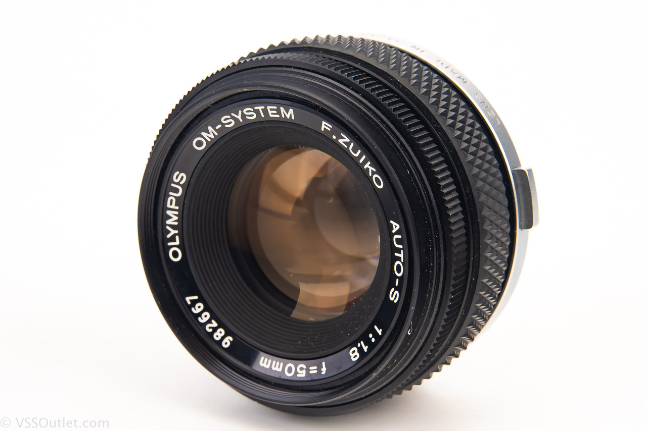 Olympus OM-System F.Zuiko Auto-S 50mm f/1.8 Prime Lens for OM