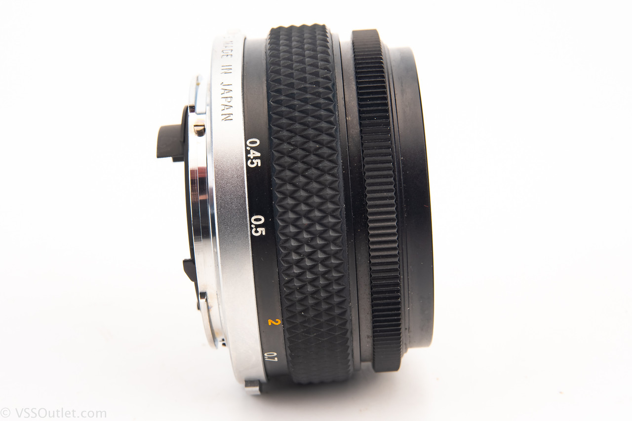 Olympus OM-System F.Zuiko Auto-S 50mm f/1.8 Prime Lens for OM