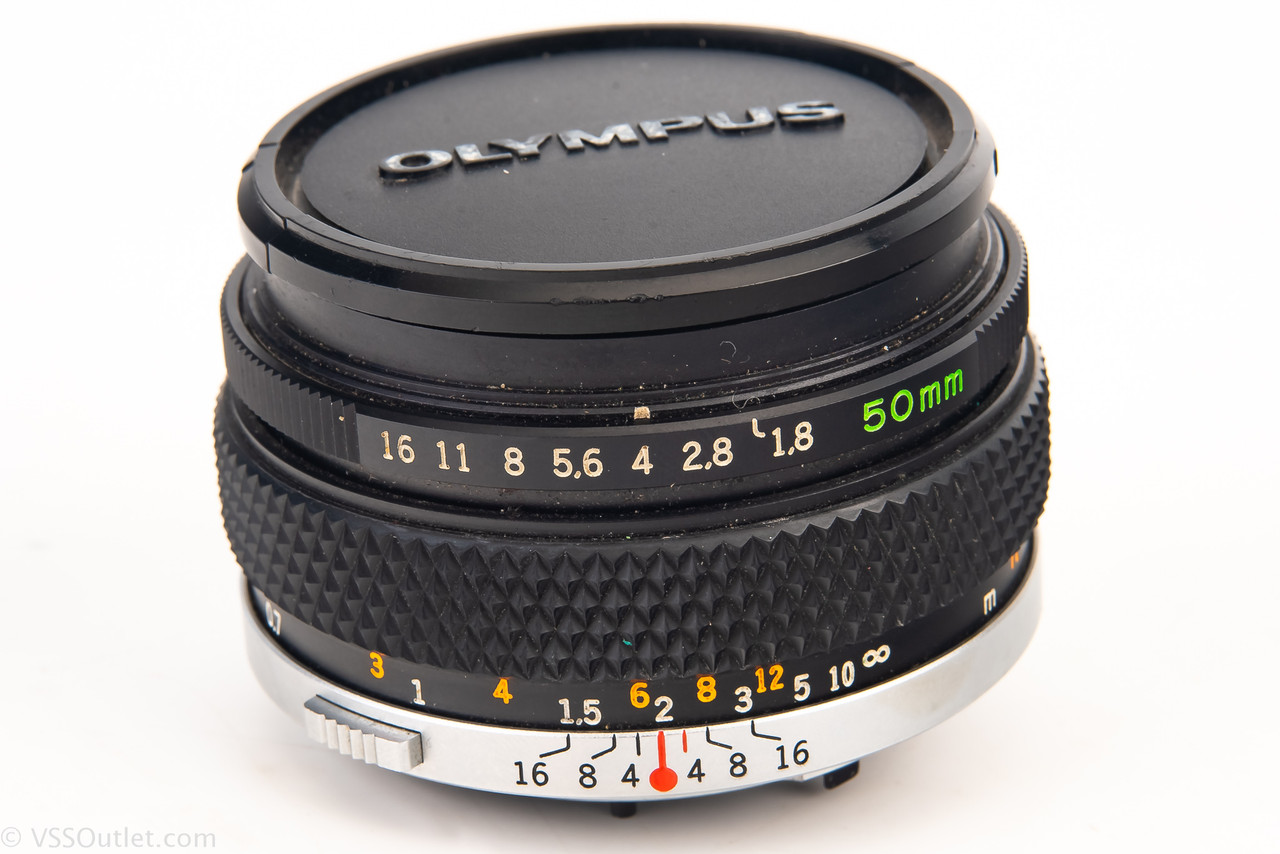 Olympus OM-System F.Zuiko Auto-S 50mm f/1.8 Prime Lens for OM
