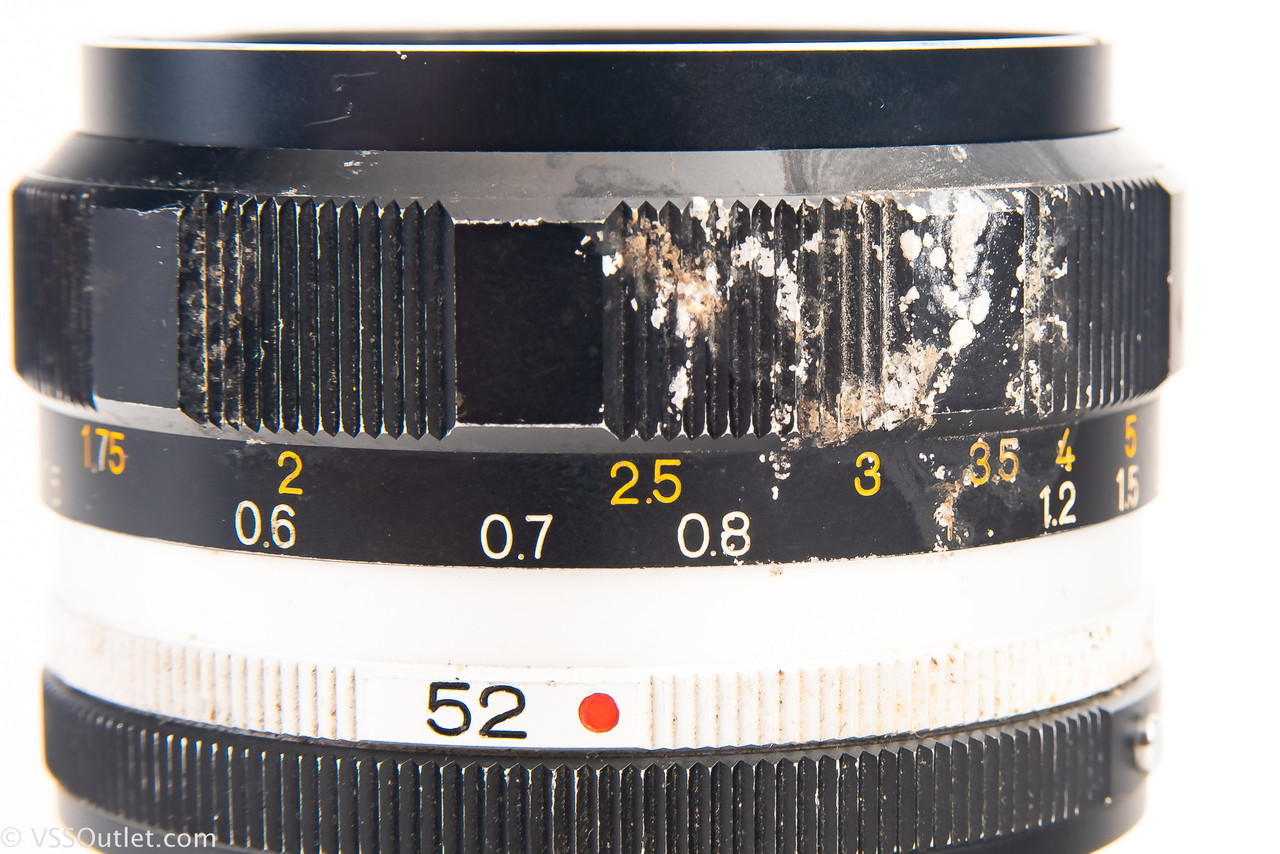 Konica Hexanon 52mm f/1.8 Prime Lens with Rear Cap for AR Mount