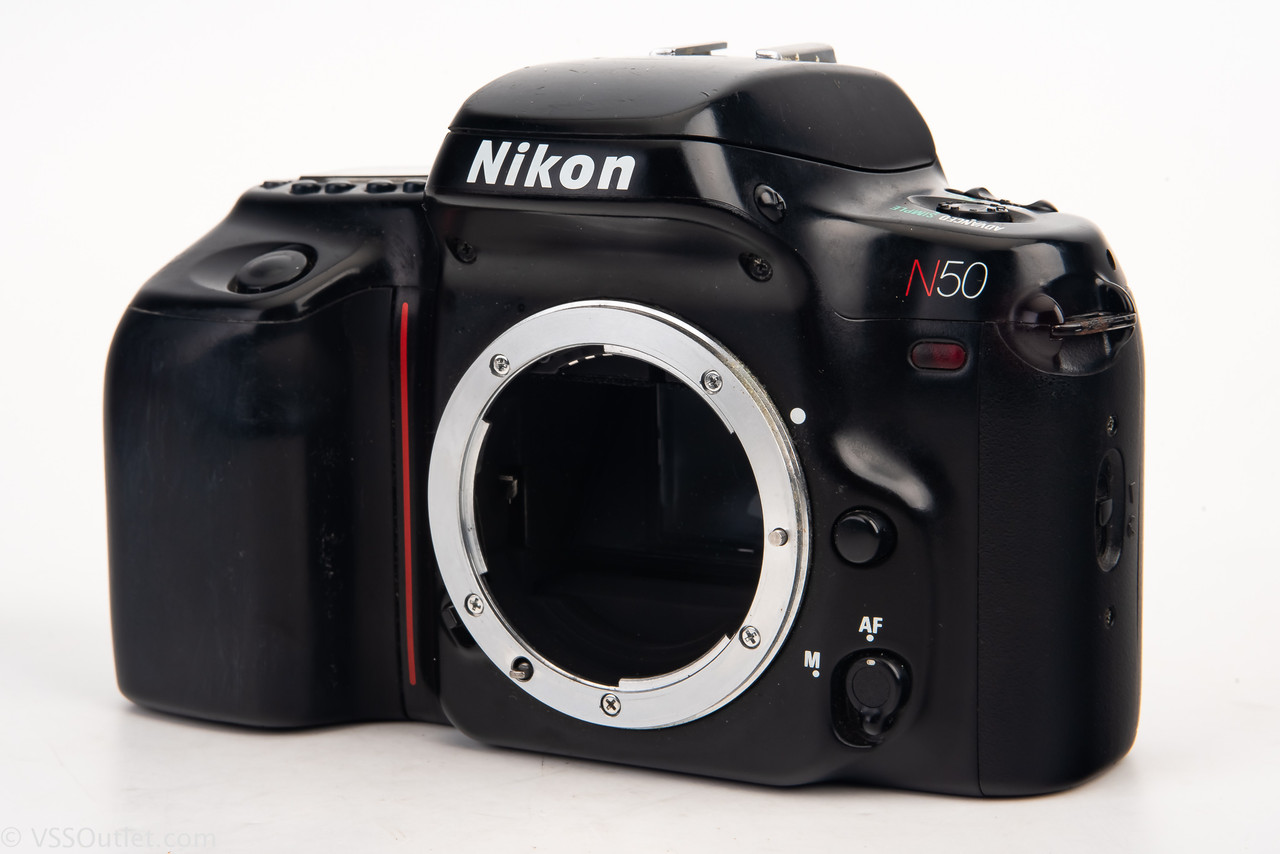 Nikon N50 F50 35mm SLR Film Camera Body Tested Works F Mount