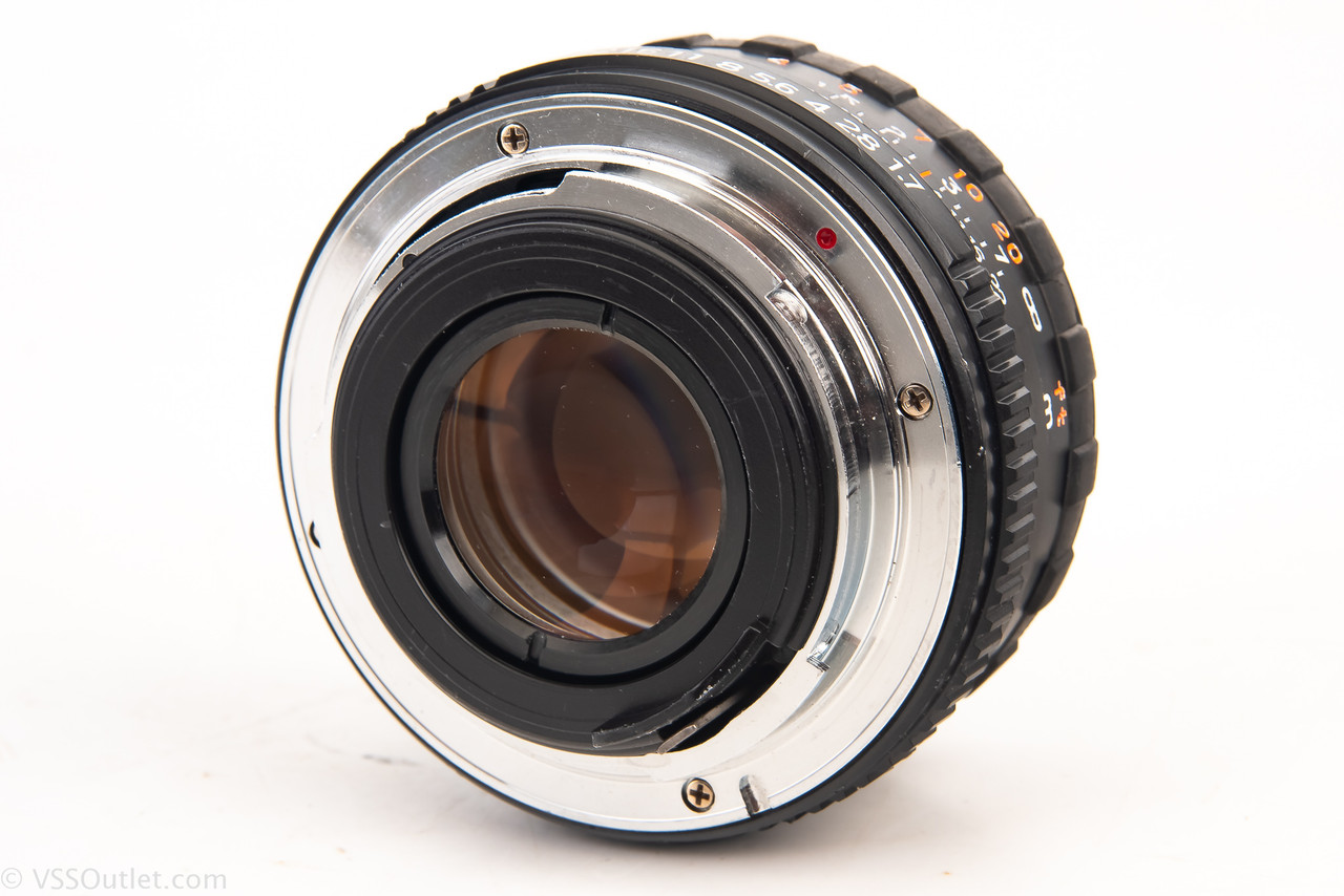 K Mount Promaster MC 50mm f/1.7 Standard Prime MF Lens with Front