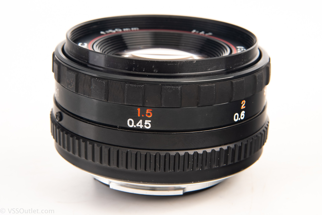 K Mount Promaster MC 50mm f/1.7 Standard Prime MF Lens with Front