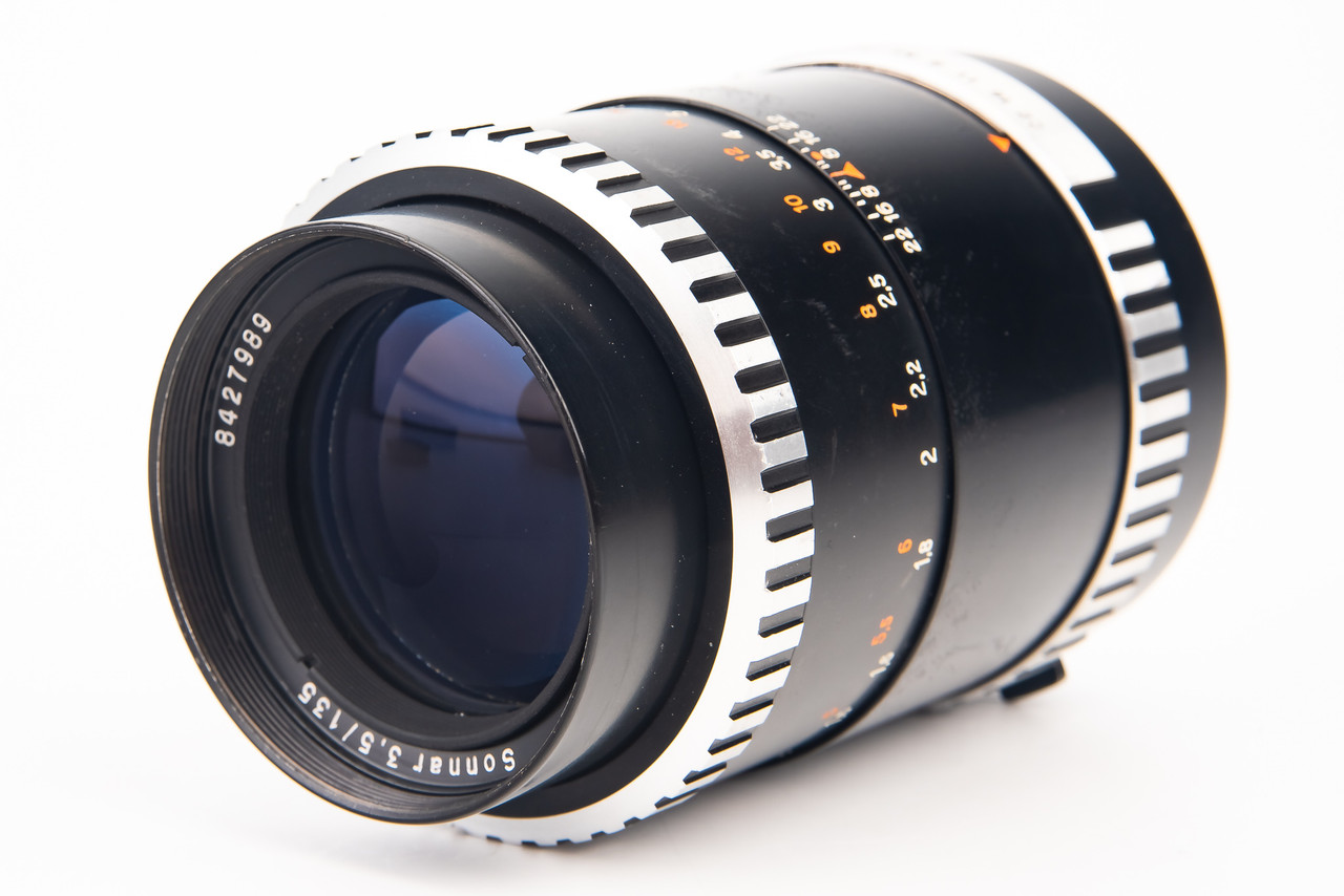 M42 Mount Carl Zeiss Jena Sonnar 135mm f/3.5 Zebra MF Telephoto