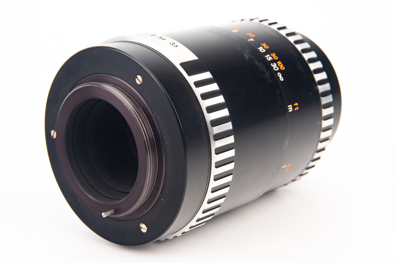 M42 Mount Carl Zeiss Jena Sonnar 135mm f/3.5 Zebra MF Telephoto