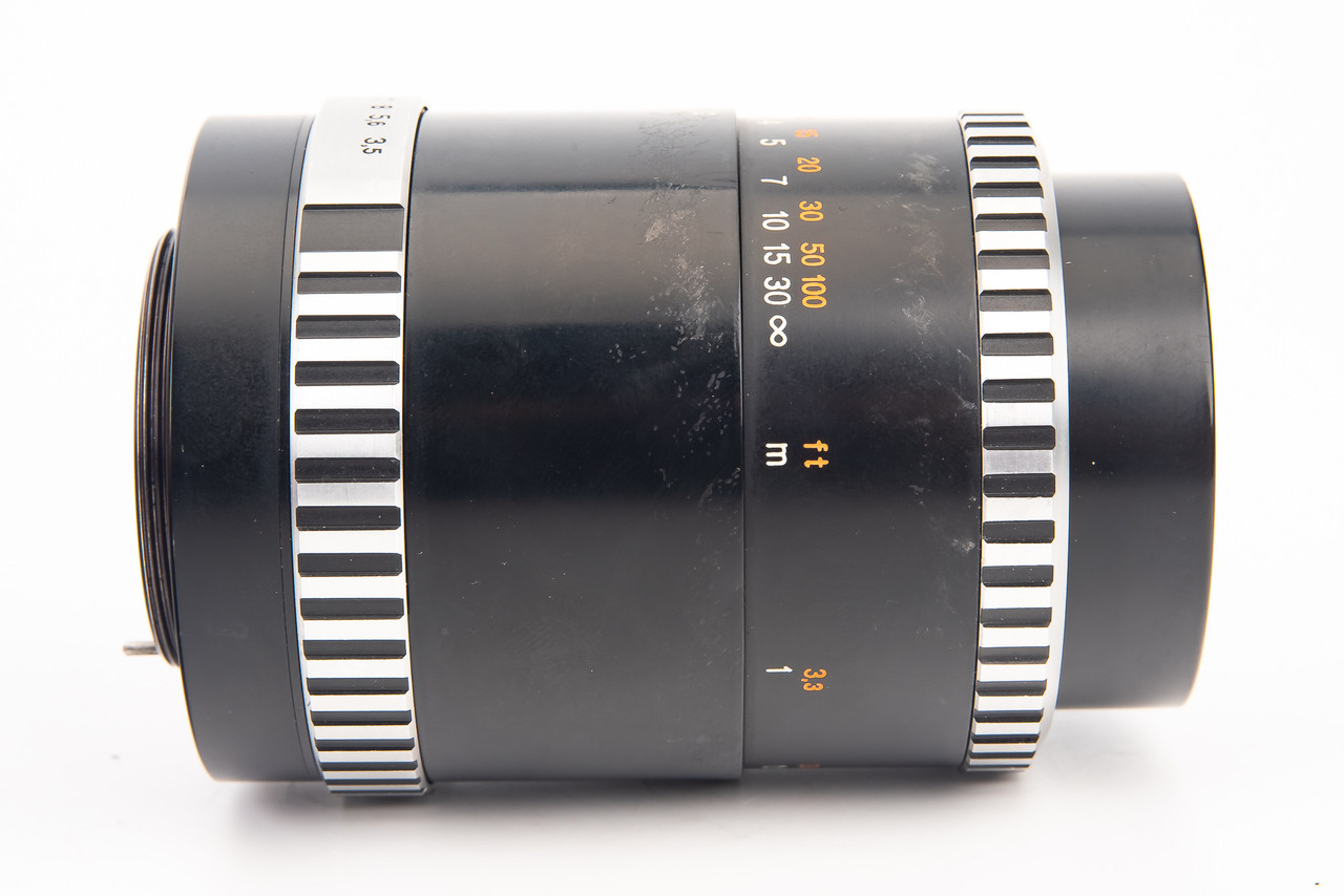 M42 Mount Carl Zeiss Jena Sonnar 135mm f/3.5 Zebra MF Telephoto
