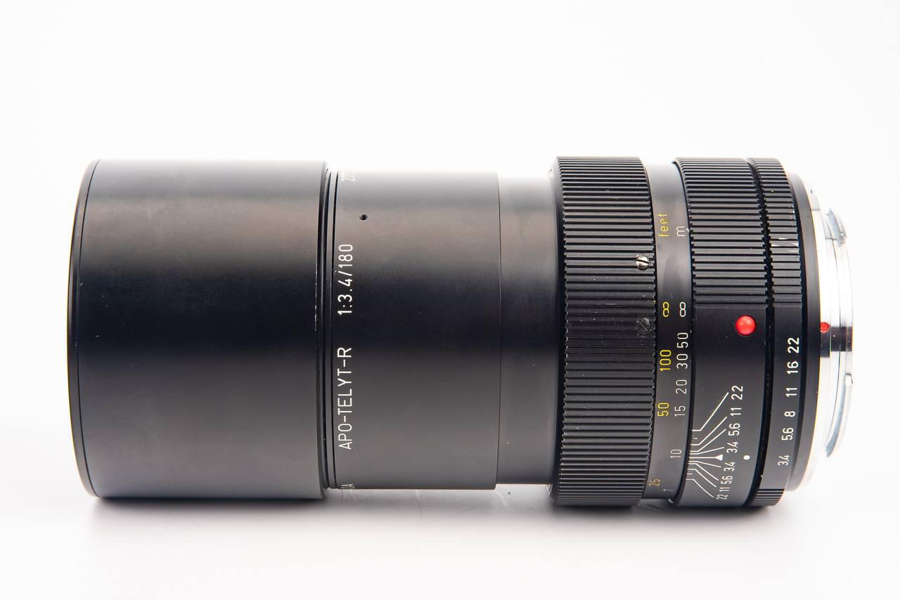 Leica Leitz Canada APO-Telyt-R 180mm f/3.4 MF Telephoto Lens w Cap