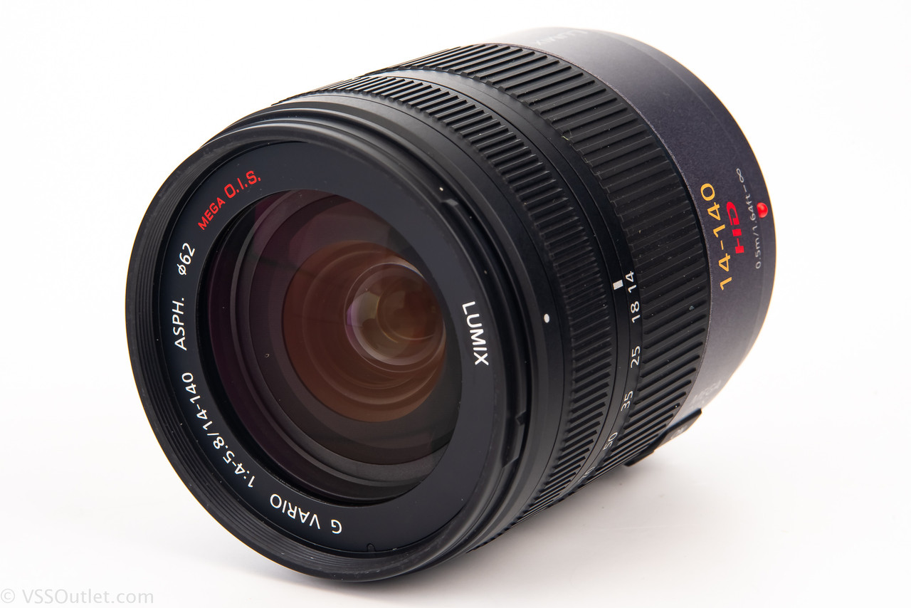 MFT Mount Panasonic Lumix G Vario 14-140mm f/4~5.8 Mega O.I.S Lens