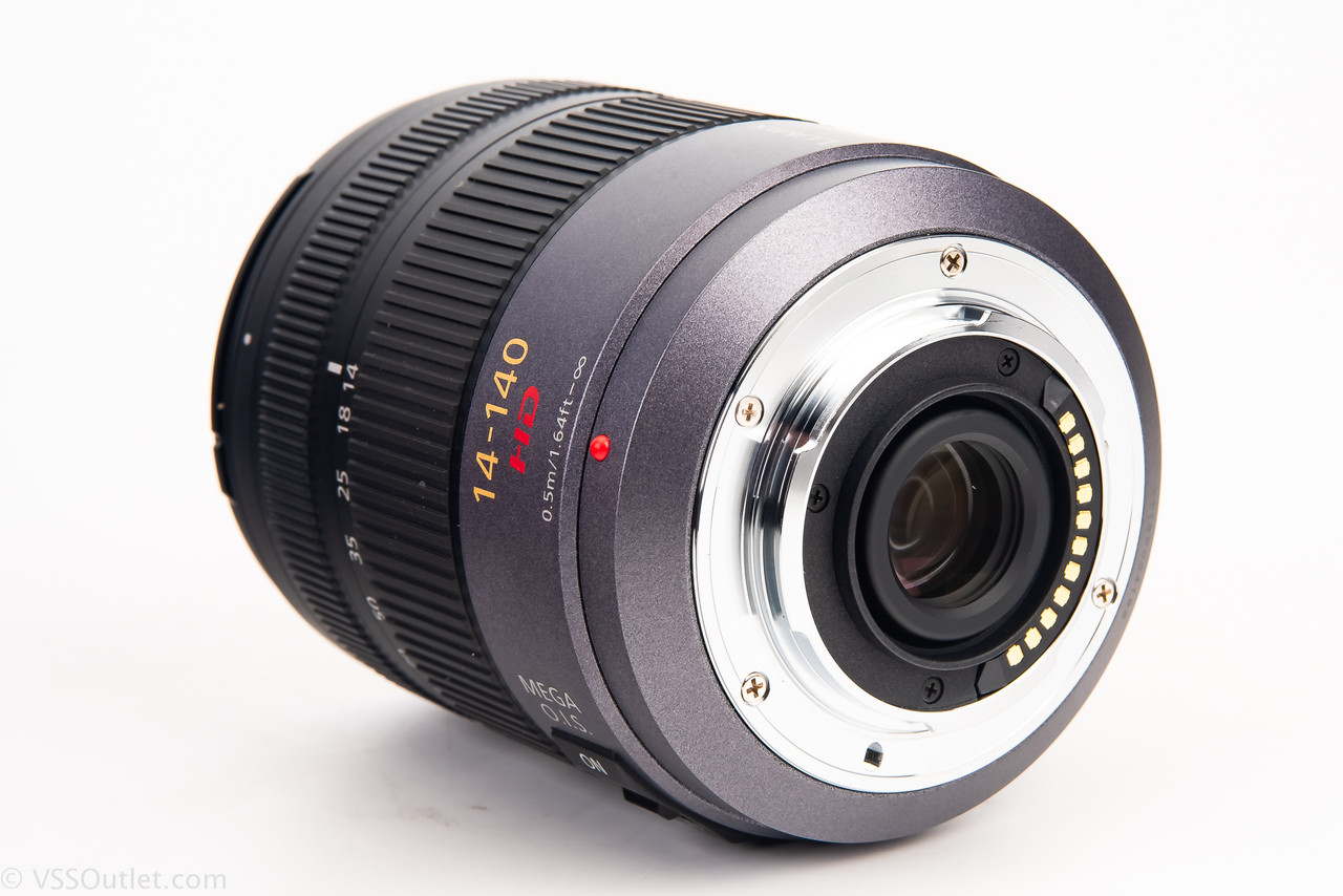 MFT Mount Panasonic Lumix G Vario 14-140mm f/4~5.8 Mega O.I.S Lens