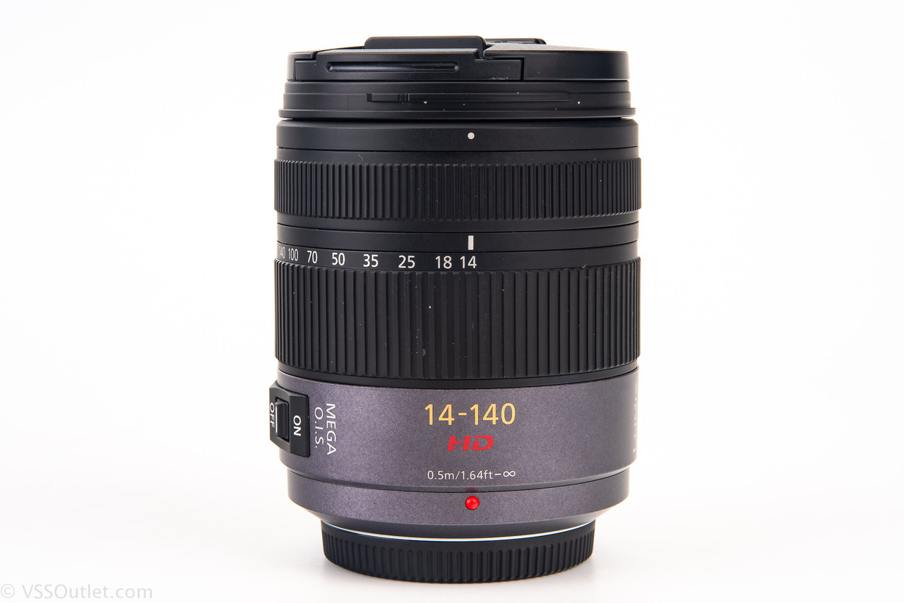 MFT Mount Panasonic Lumix G Vario 14-140mm f/4~5.8 Mega O.I.S Lens