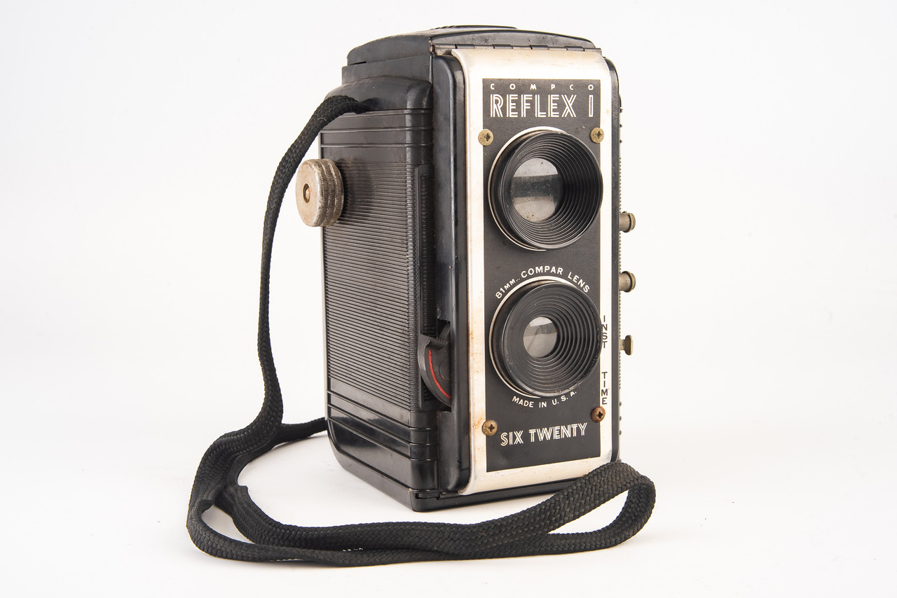 Compco Reflex I Six Twenty Bakelite 620 Roll Film TLR Camera