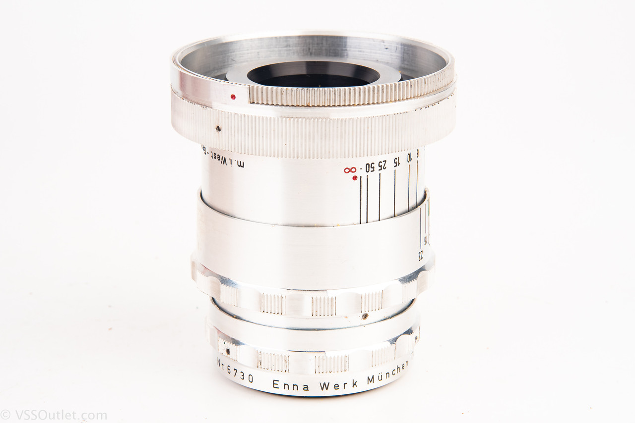 Enna Werk Munchen Tele-Lithagon 100mm f/4.5 Lens in Case for Argus