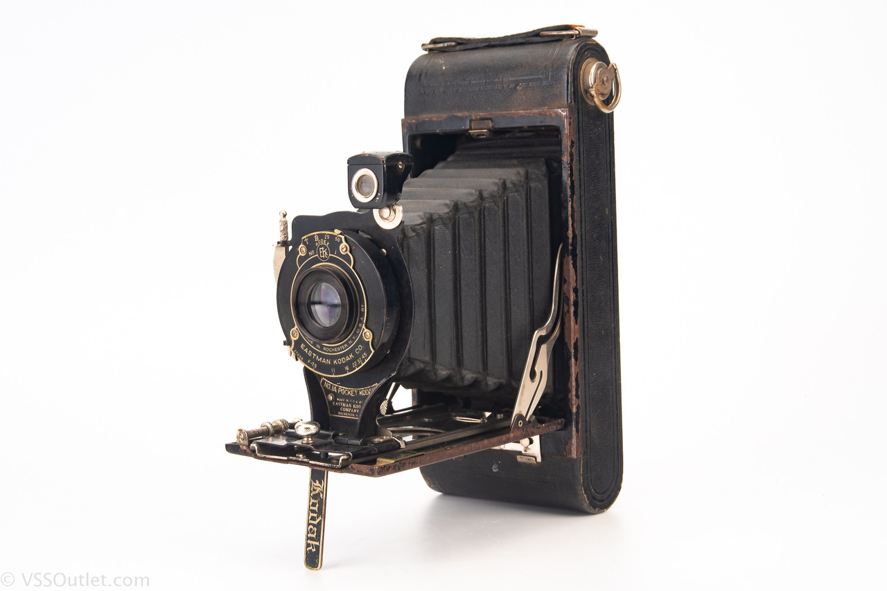 Kodak No 1A Pocket 116 Roll Film Folding Camera with 131mm Lens