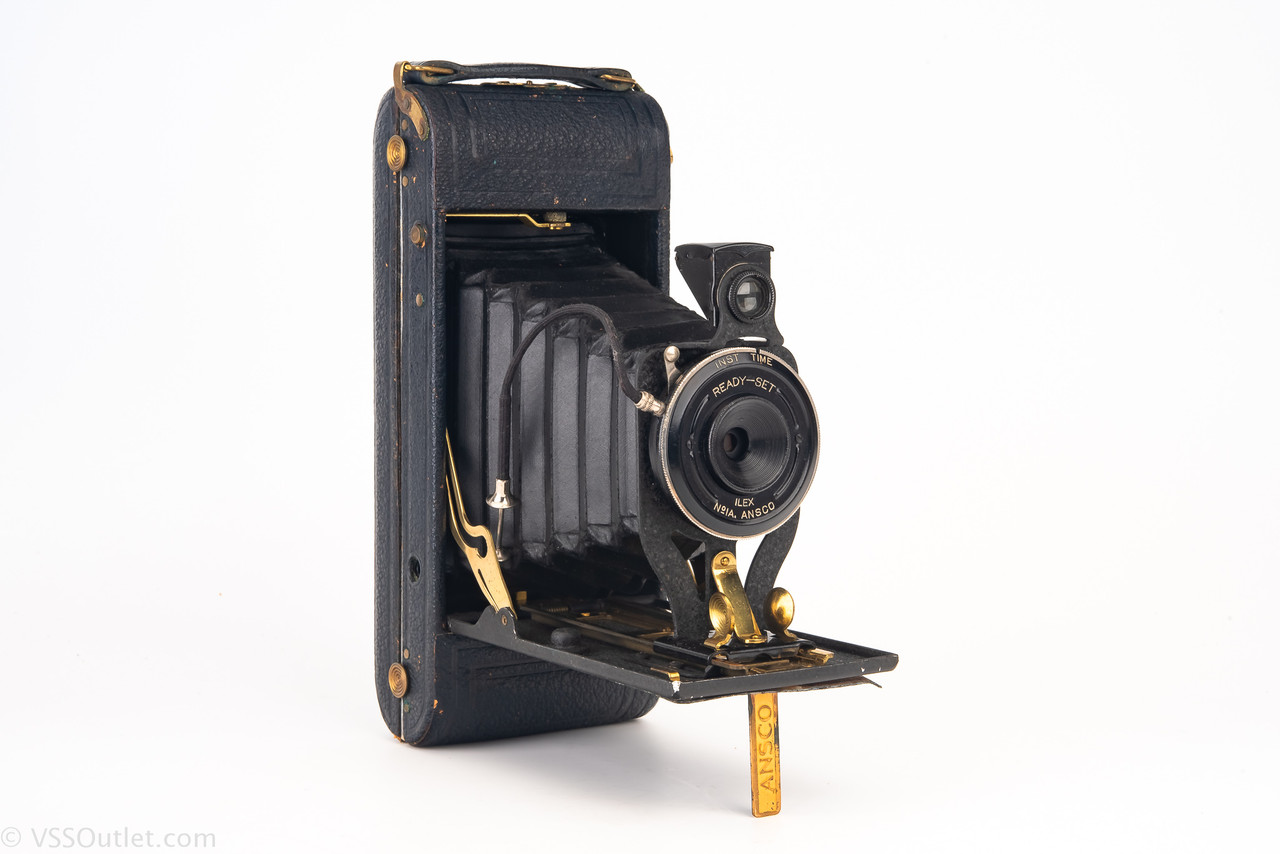 希少品　Agfa Ansco No.1A Readyset  Vintage Agfa Ansco Readyset Traveler Camera No1A 1928-1932/Canvas