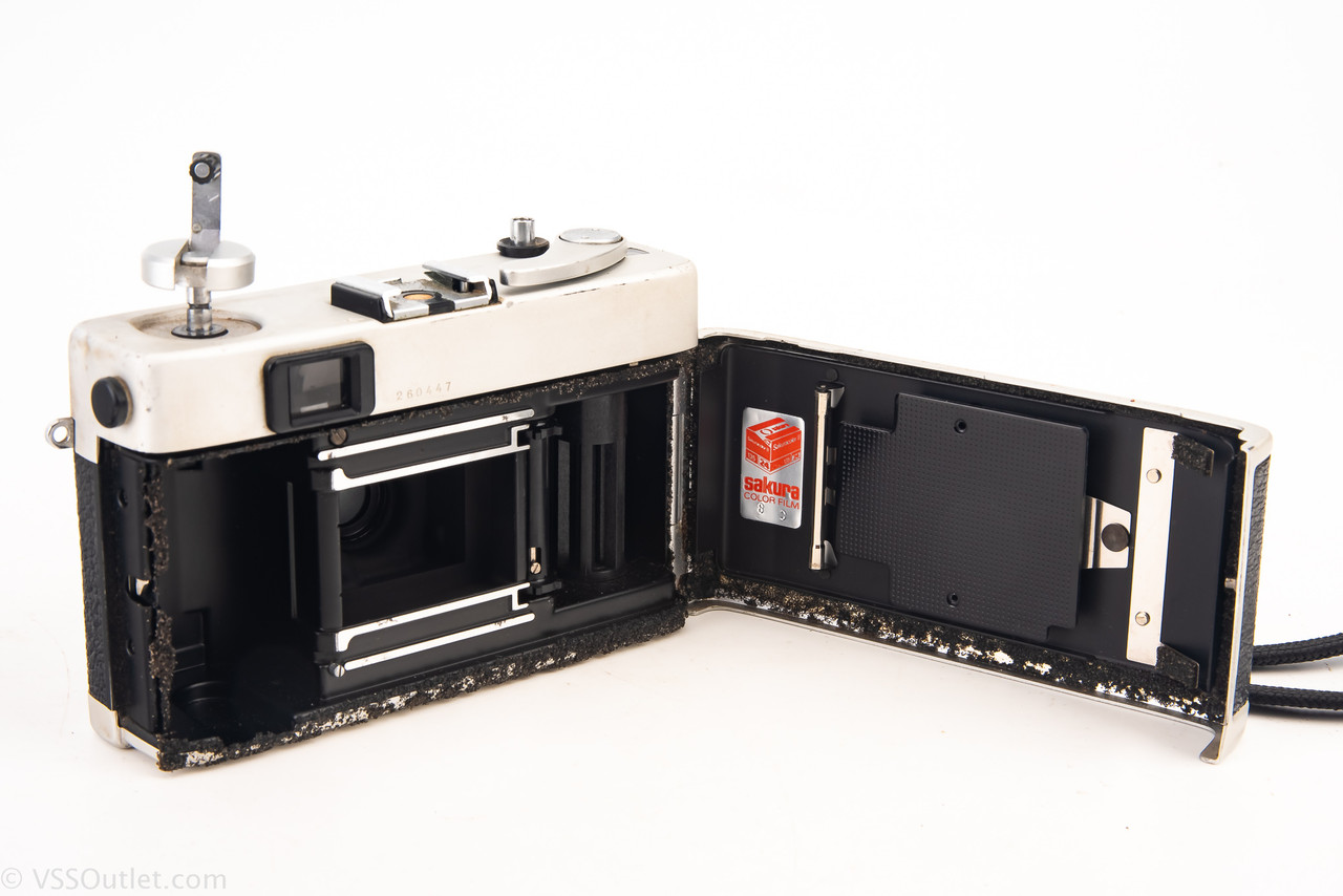 Konica C35 Compact 35mm Film Rangefinder Camera with Hexanon 38mm