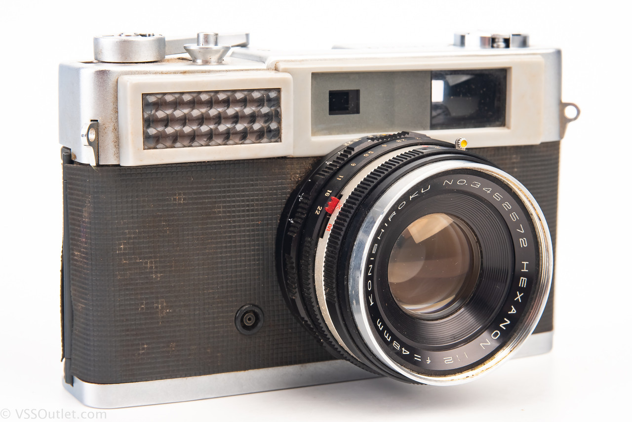 Konica S Rangefinder 35mm Film Camera with Hexanon 48mm f/2 Lens