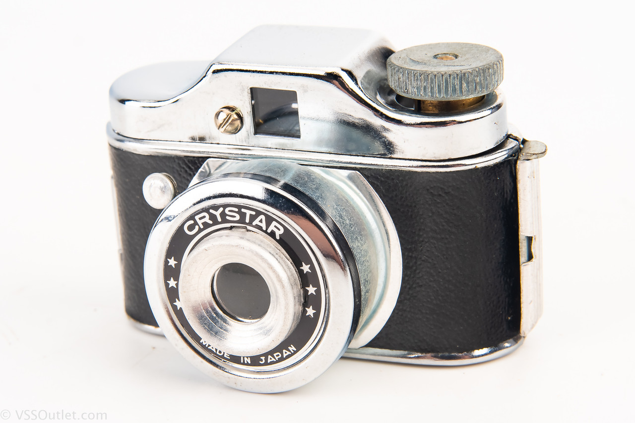 Crystar Hit Style Camera in Case 14×14mm Exposures 17.5mm