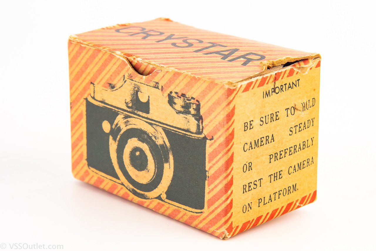 CRYSTAR CAMERA 日本製　アンティーク Vintage Crystar Mini Spy Camera Made in Japan w/Yellow