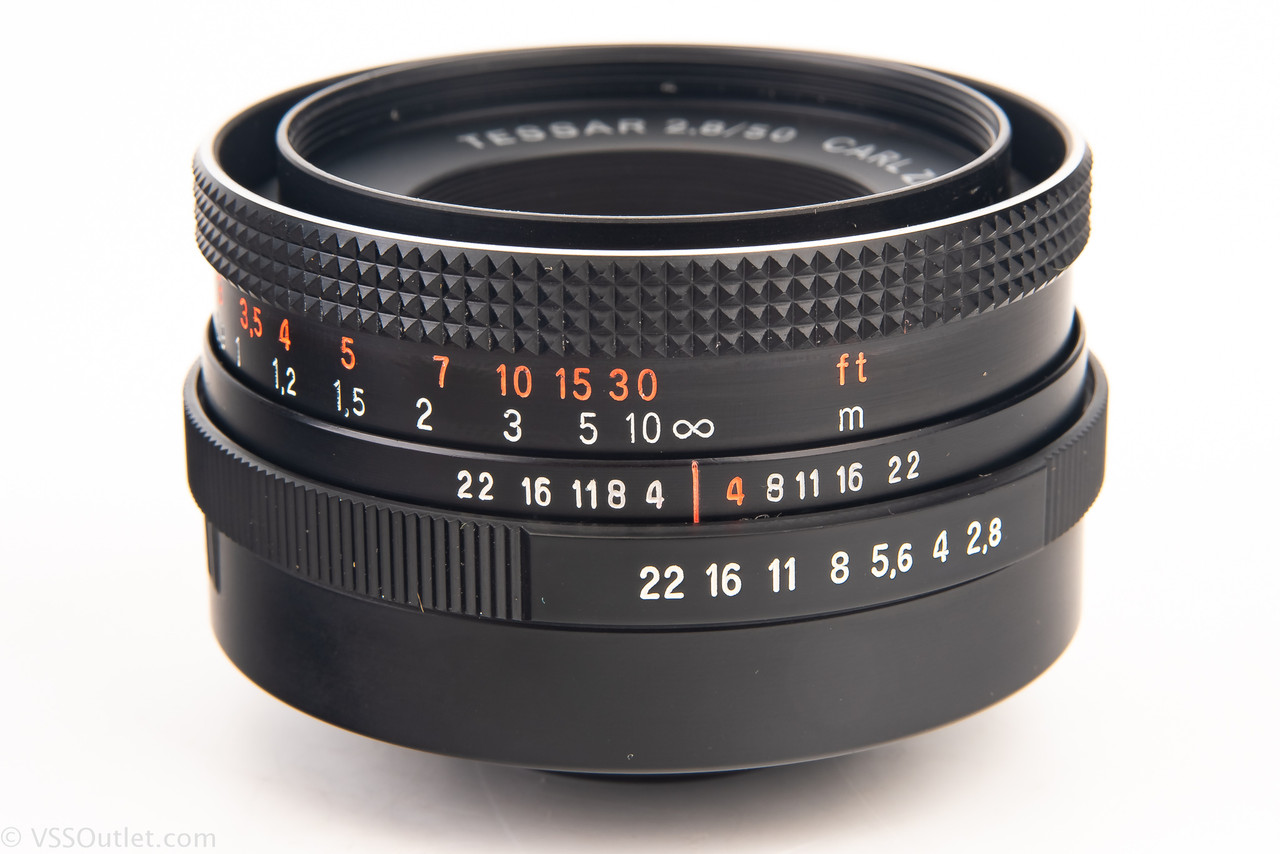 M42 Mount Carl Zeiss Jena DDR Tessar 50mm f/2.8 MF Lens Vintage