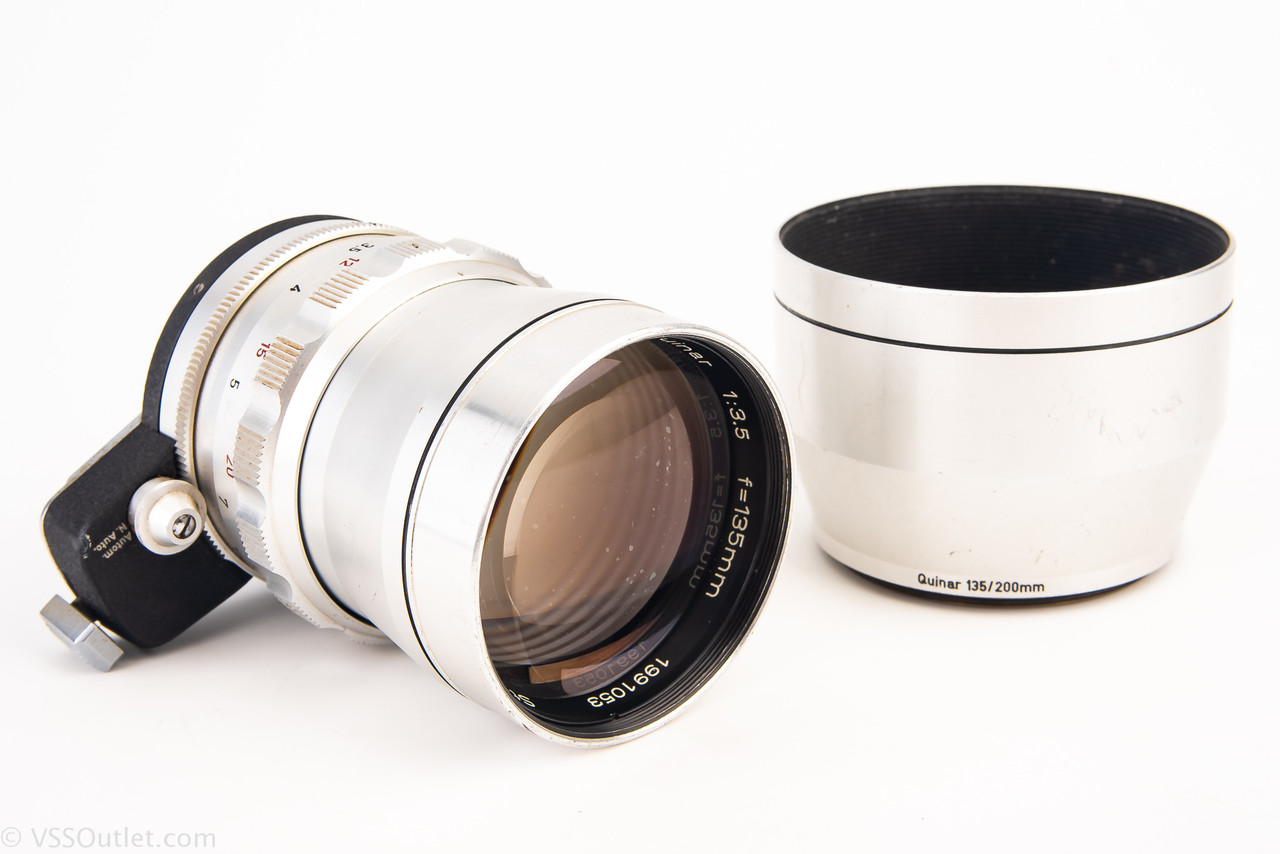 日本最大のブランド Steinheil Tele-Exaktar f3.5希少レンズ 135mm レンズ(単焦点)