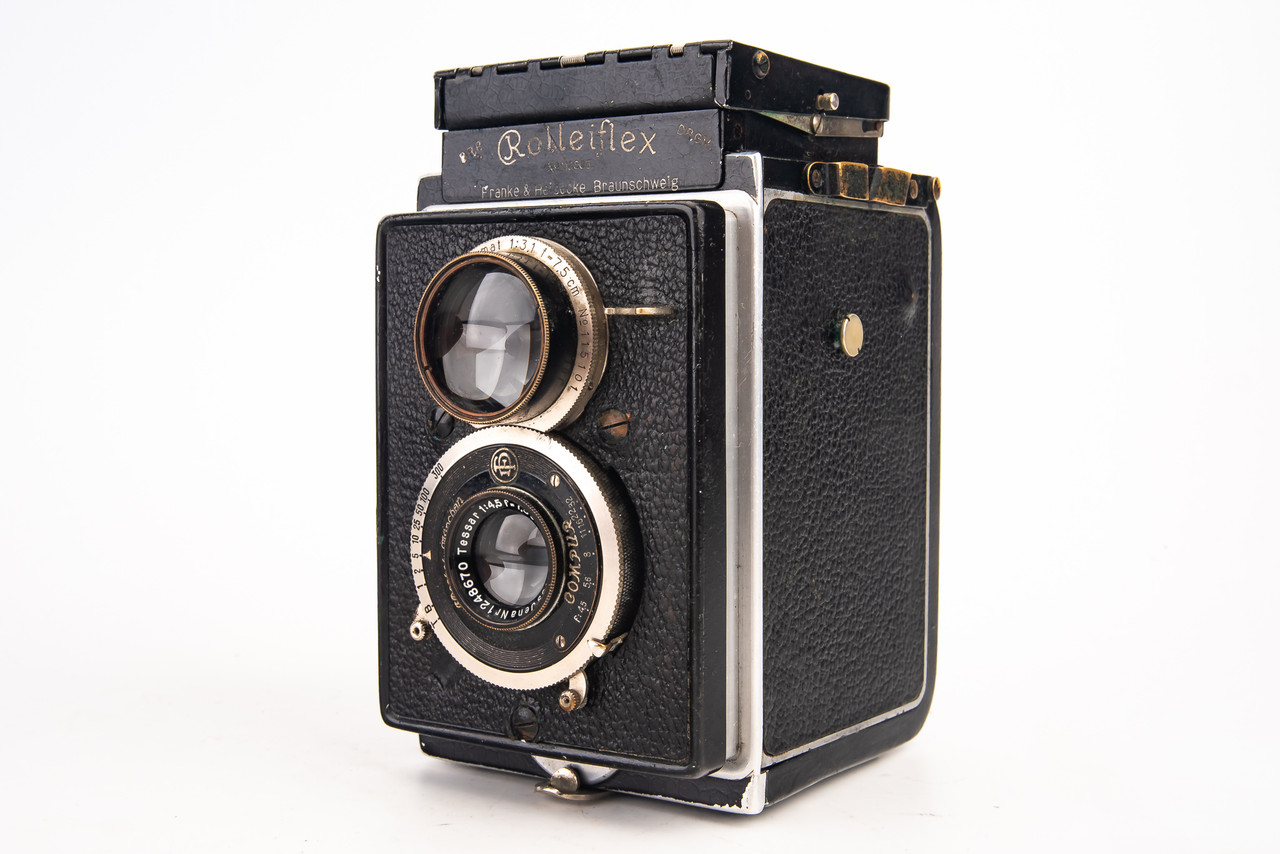 Rollei Original Rolleiflex K1 TLR 6x6 Camera w Zeiss 7.5cm f/4.5