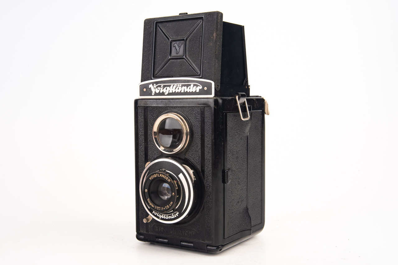Appareil Photo Voigtländer Brillant 6x6 - TLR Bi-objectif - Marché Italien - Occasion
