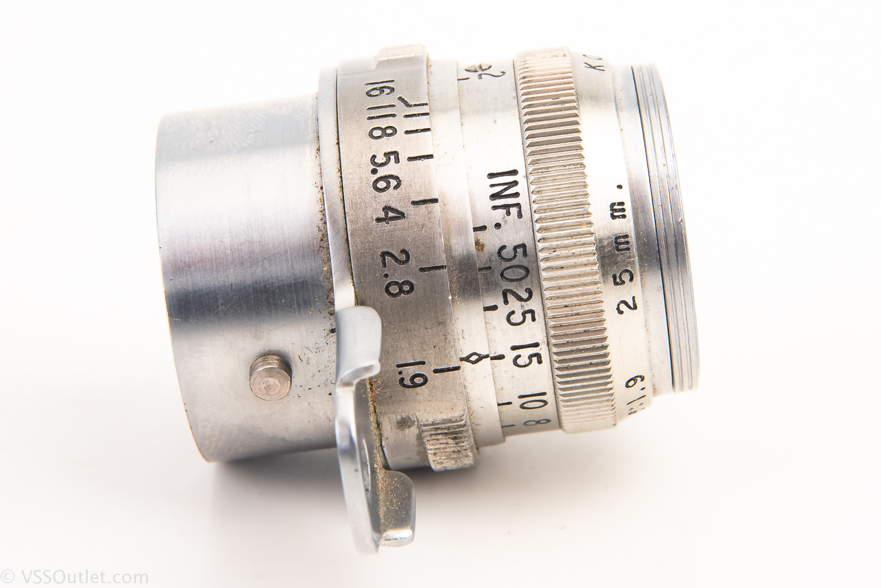 Kodak M (Movie) Mount Anastigmat 25mm f/1.9 Cine Lens for