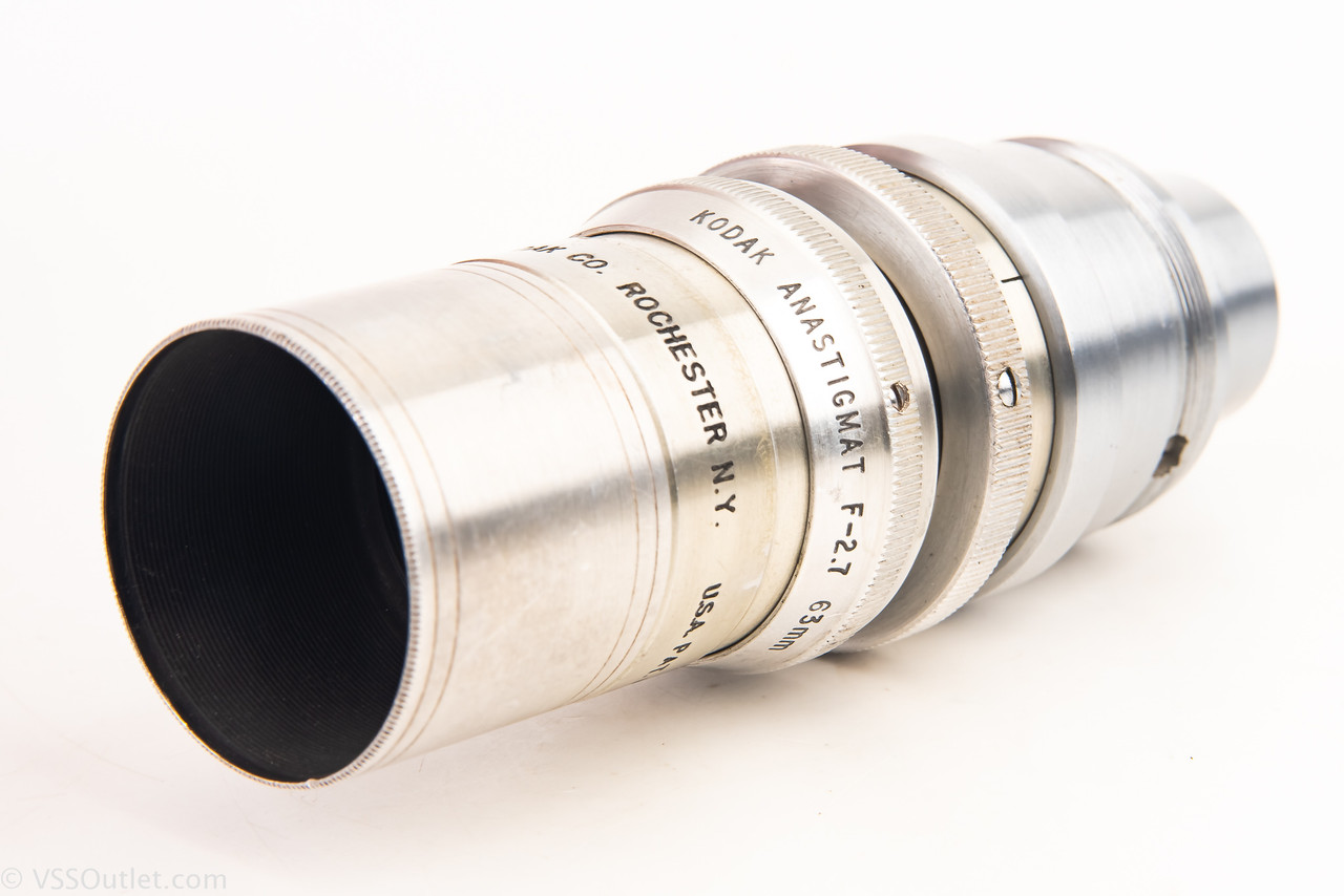 オールドレンズ　KODAK ANASTIGMAT 63mm 2.7 S Mount Kodak Anastigmat 63mm f/2.7 Motion Picture Cine Lens