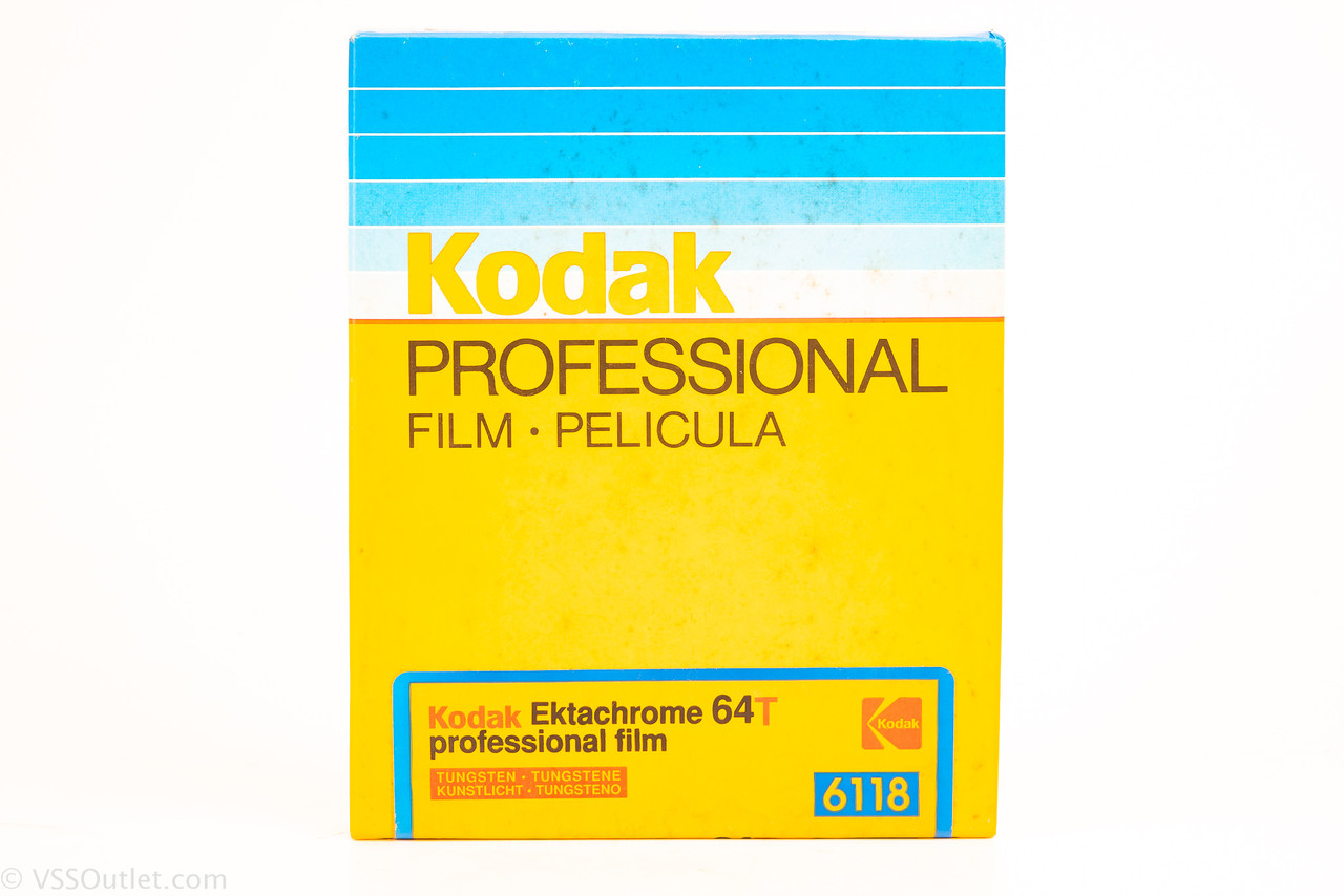 Kodak Ektachrome 64T 6118 4x5'' Large Format Film Box of 10