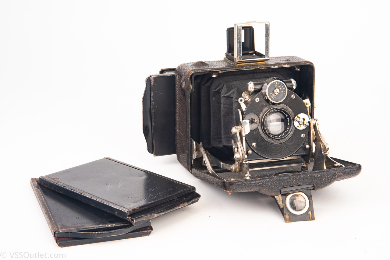 ICA Atom 53 Horizontal 4.5x6cm Folding Plate Camera with Tessar