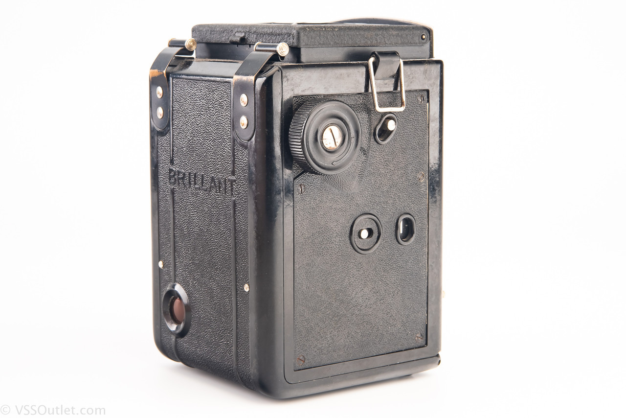 Voigtlander Brillant V6 6x6 120 Film TLR Camera w Voigtar 7.5cm f