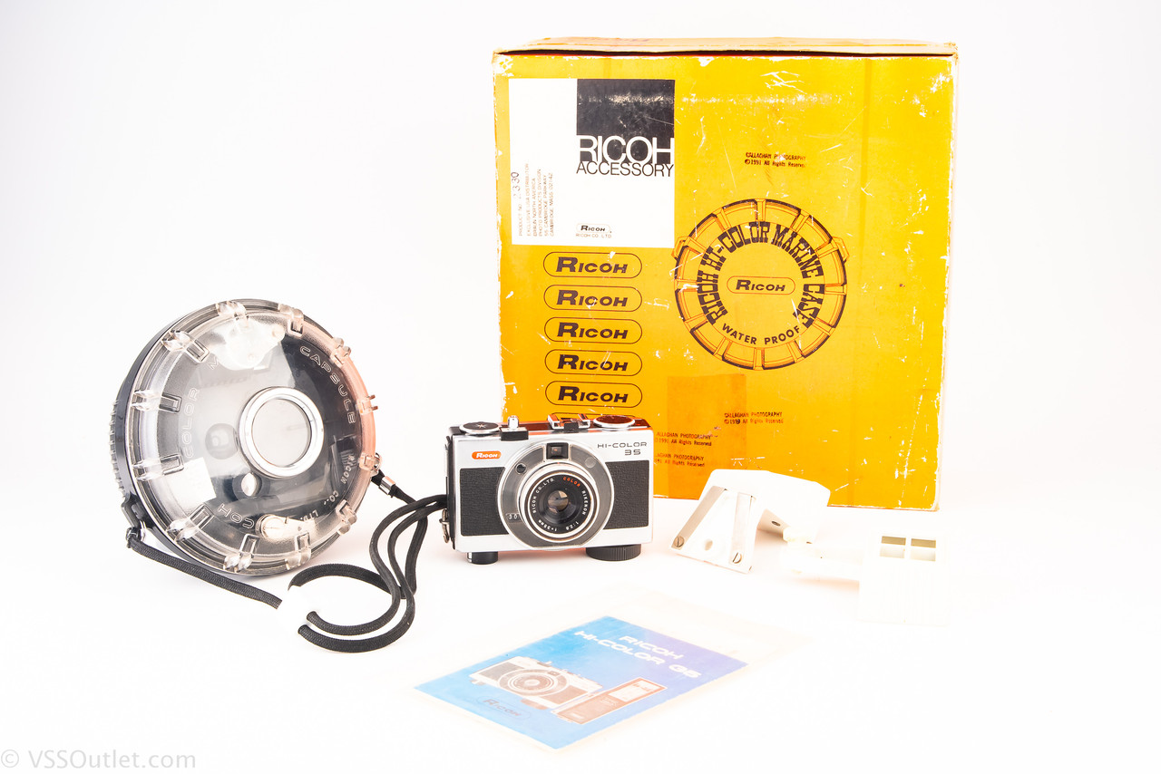 Ricoh Hi-Color 35 35mm Film Camera with Waterproof Capsule in
