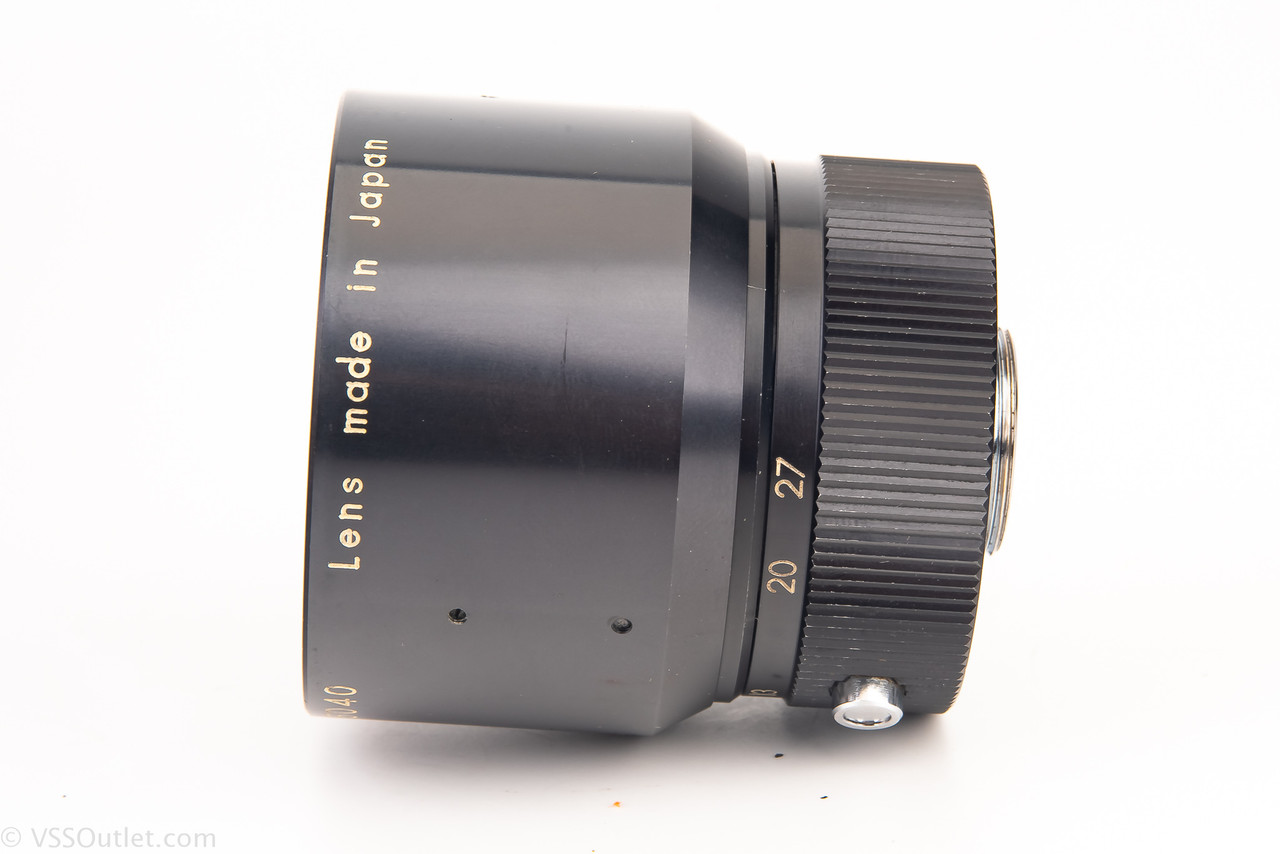 Olympus 9-27mm f/1.8 Zoom Cine Lens for 8mm in Case with Cap