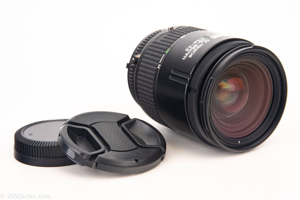 Nikon AF Nikkor 28-85mm f/3.5~4.5 Zoom Auto Focus Lens Both Caps