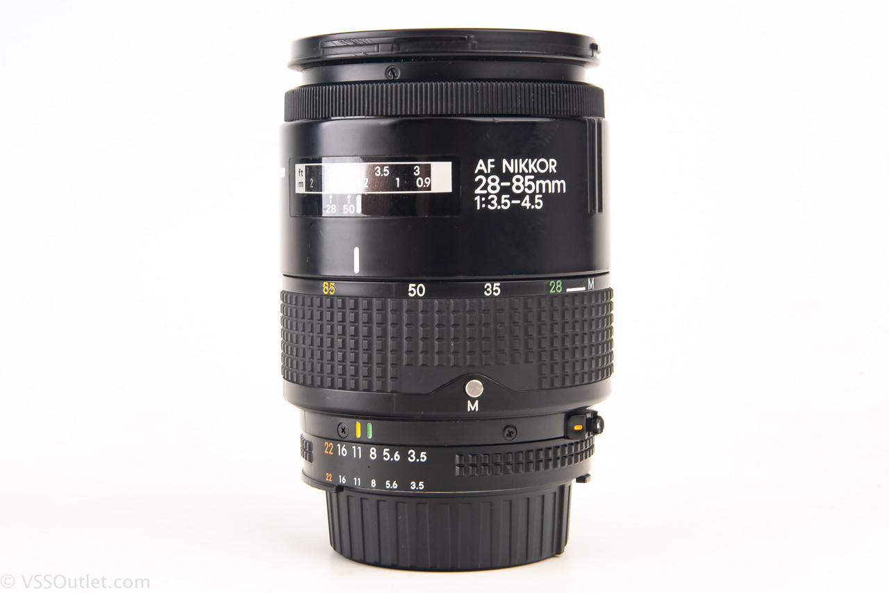 Nikon AF Nikkor 28-85mm f/3.5~4.5 Zoom Auto Focus Lens Both Caps