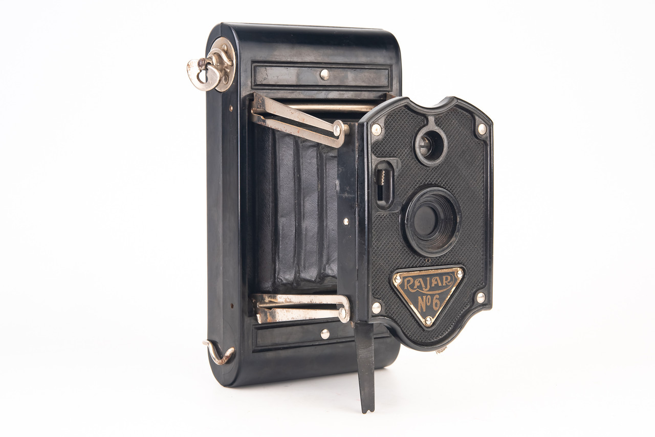 APM Rajar No.6 120 Roll Film 6x9cm Bakelite Strut Folding Camera