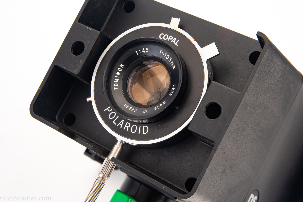 Polaroid DS-34 Direct Screen Instant Camera with Tominon 105mm f