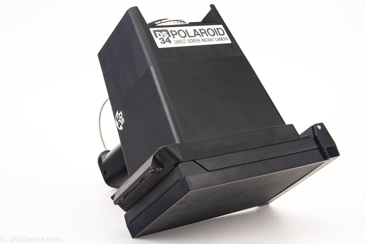 Polaroid DS-34 Direct Screen Instant Camera with Tominon 105mm f