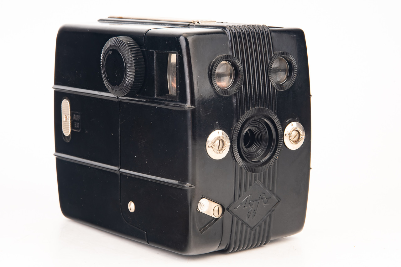 AGFA Trolix Box 14 120 Roll Film 6x9cm Bakelite Box Camera Vintage