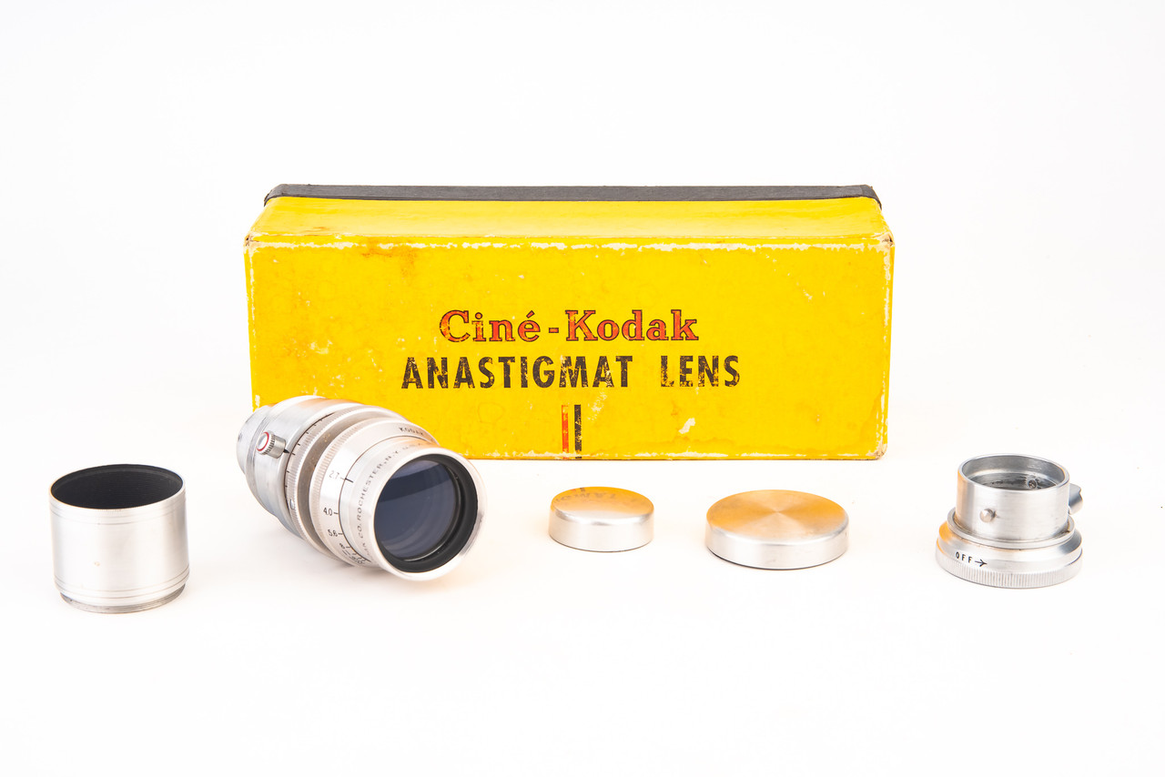 S Mount Kodak Anastigmat 63mm f/2.7 Motion Picture Cine Lens in