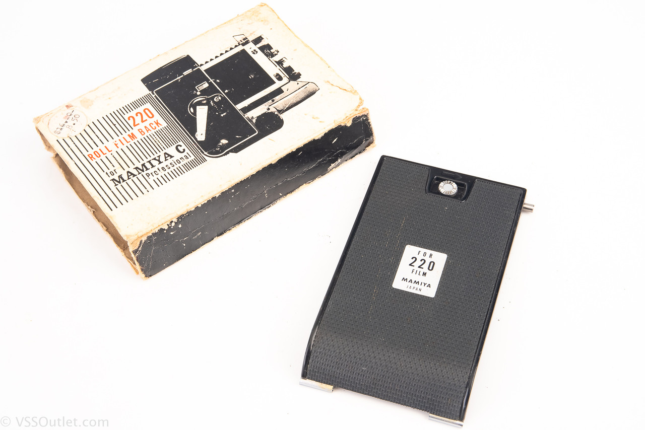 Mamiya 220 Roll Film Back for C22 C33 Professional TLR Camera w