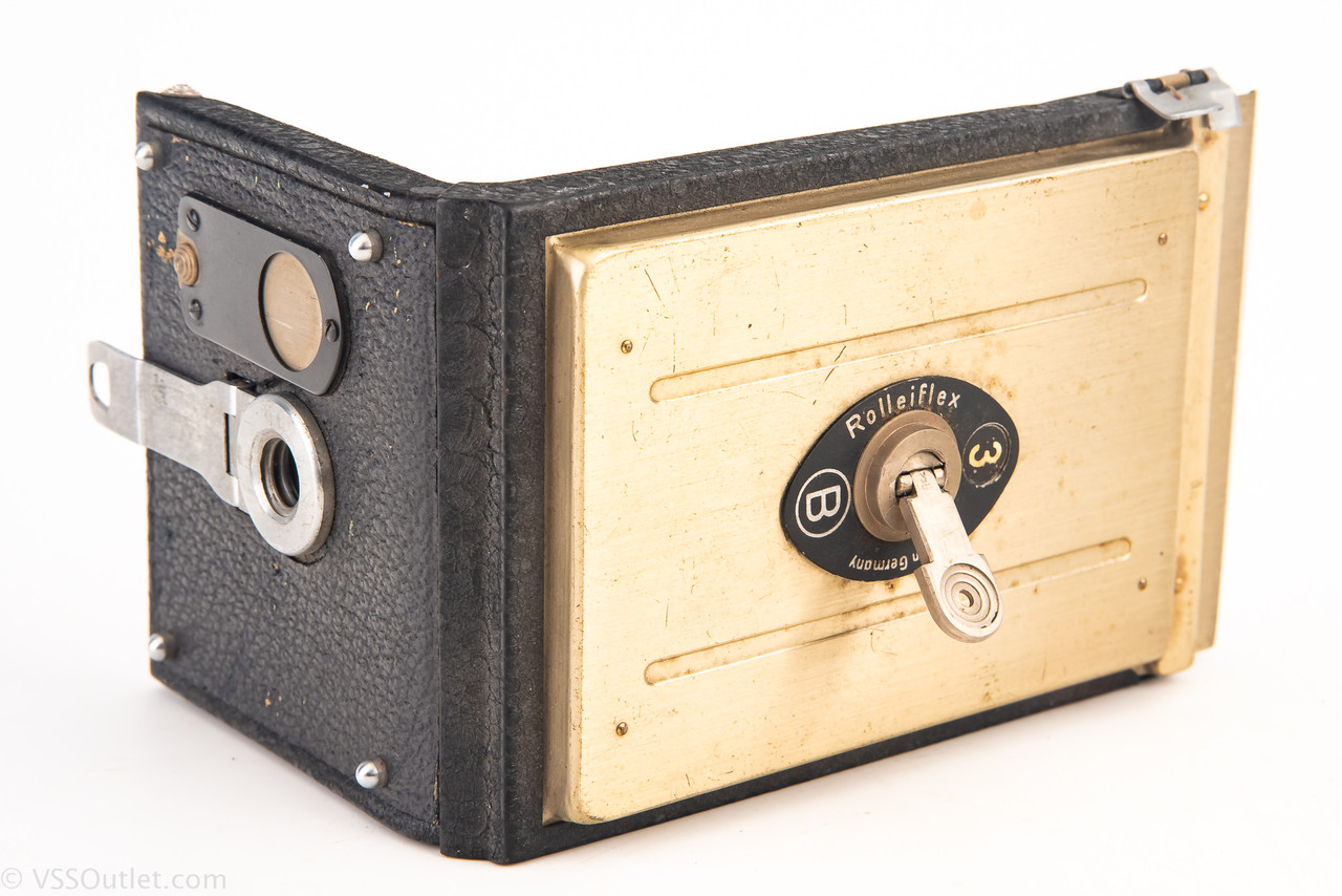 Rolleiflex Cut Film Plate Adapter Back Door with Holder